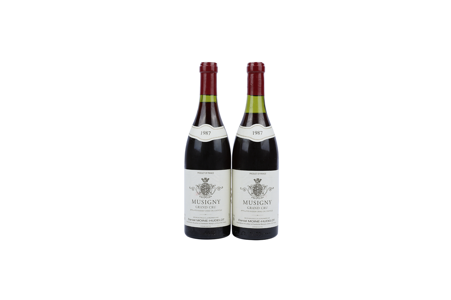 DANIEL MOINE HUDELOT MUSIGNY GRAND CRU, VSLL, 2.5CM 1987 750ml LB(2)