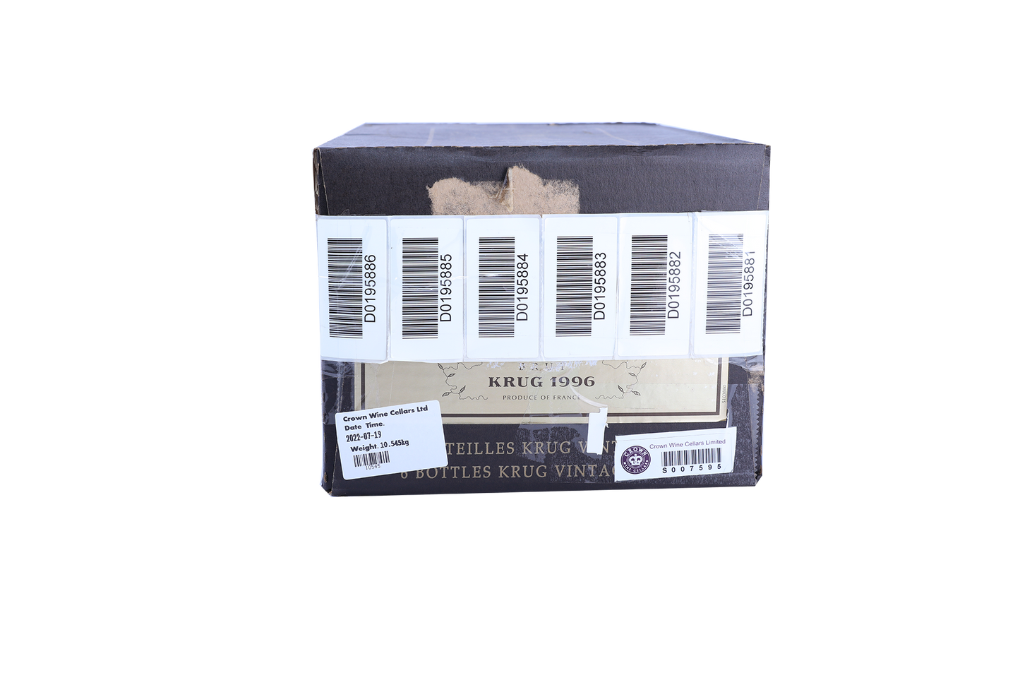 KRUG VINTAGE 1996 750ml OC6