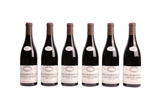 SYLVIE ESMONIN GEVREY CHAMBERTIN 1ER CU CLOS SAINT JACQUES  2005 750ml LB(6)