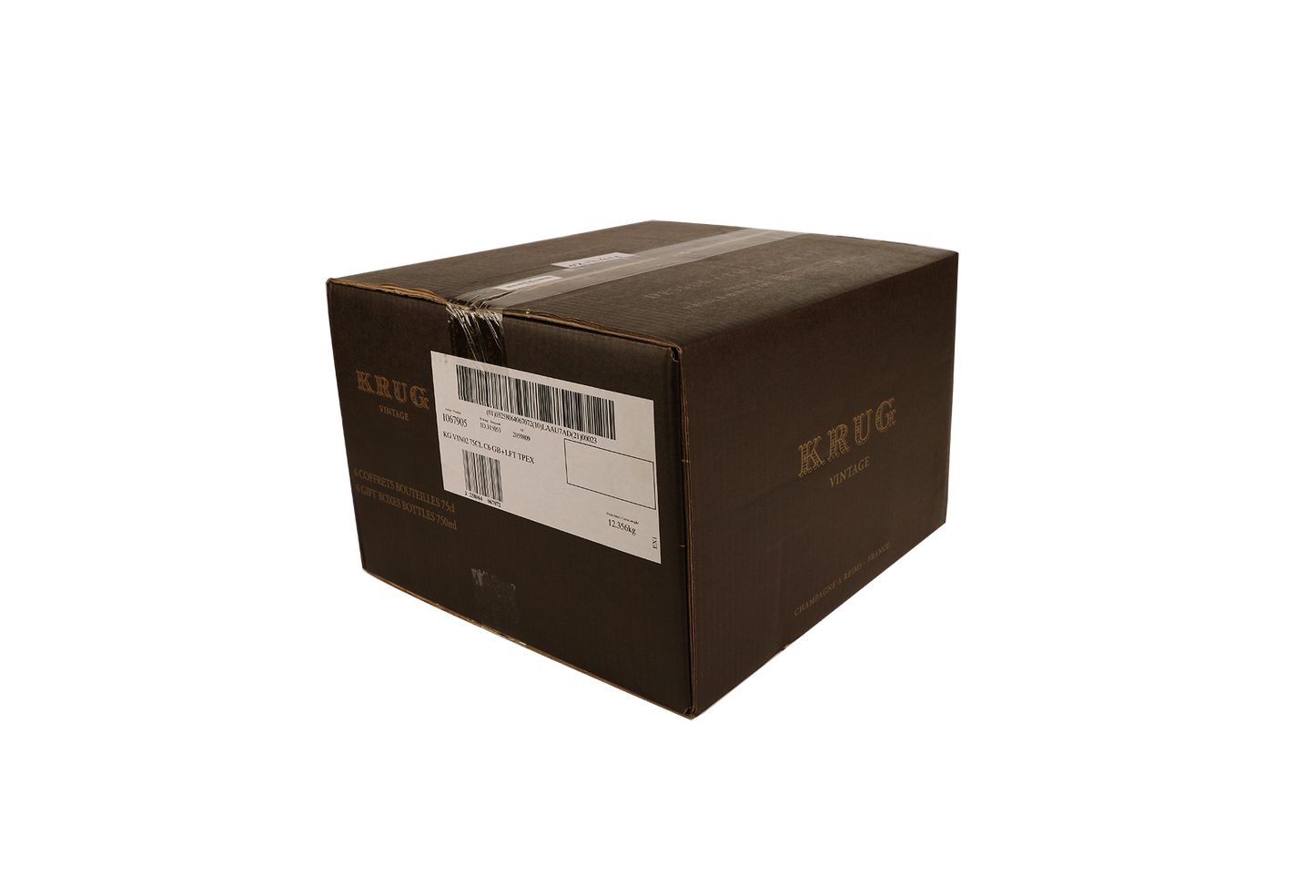 KRUG VINTAGE BRUT WITH GIFT BOX  2002 750ml OC(6)