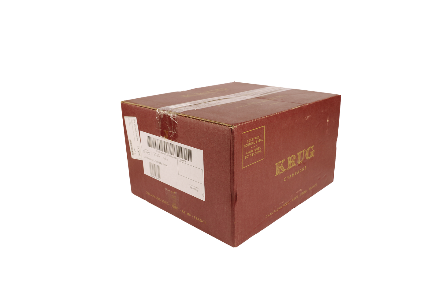 KRUG VINTAGE  BRUT WITH GIFT BOX 2004 750ml OC(6)