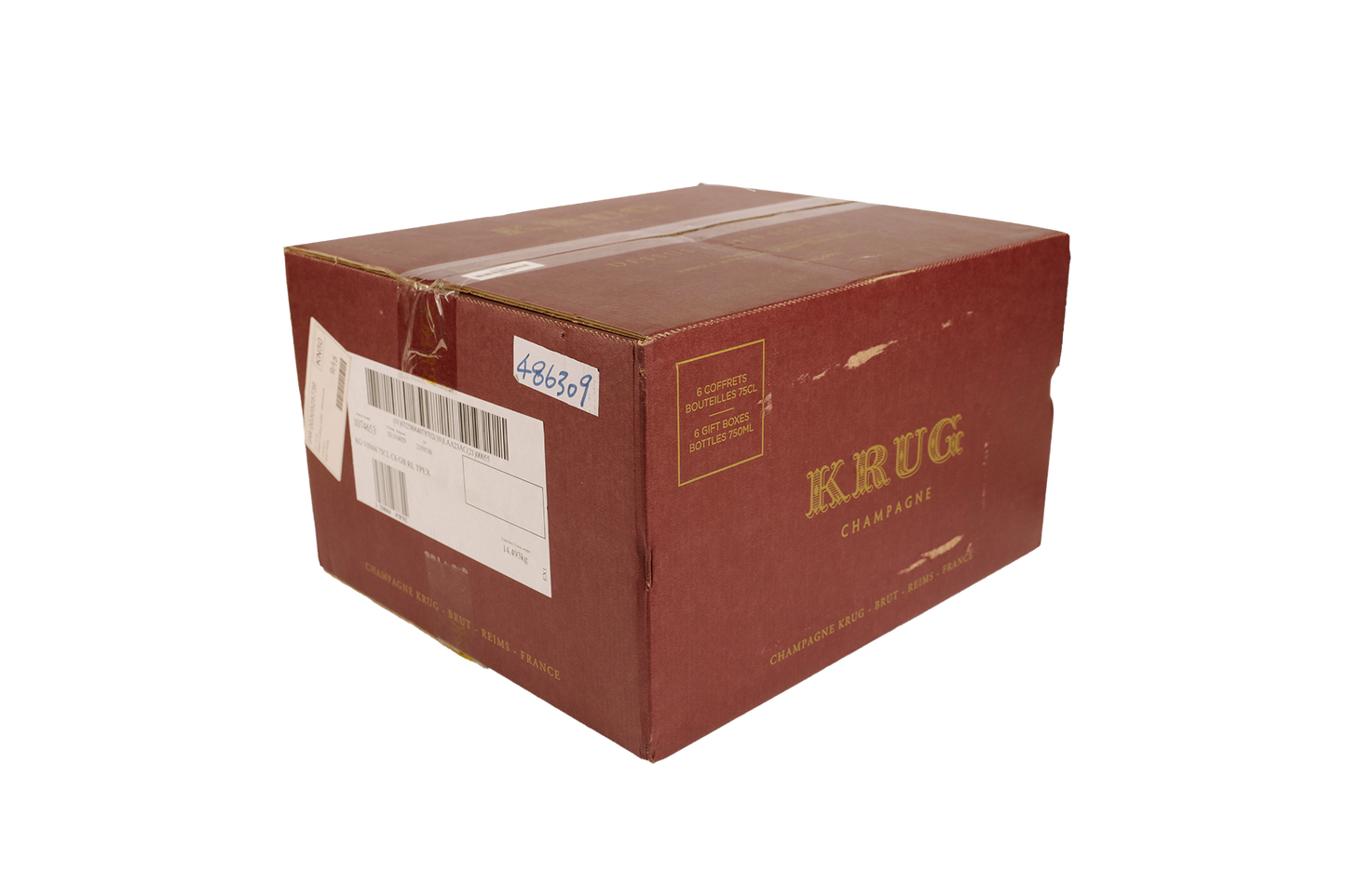 KRUG VINTAGE  BRUT WITH GIFT BOX 2004 750ml OC(6)