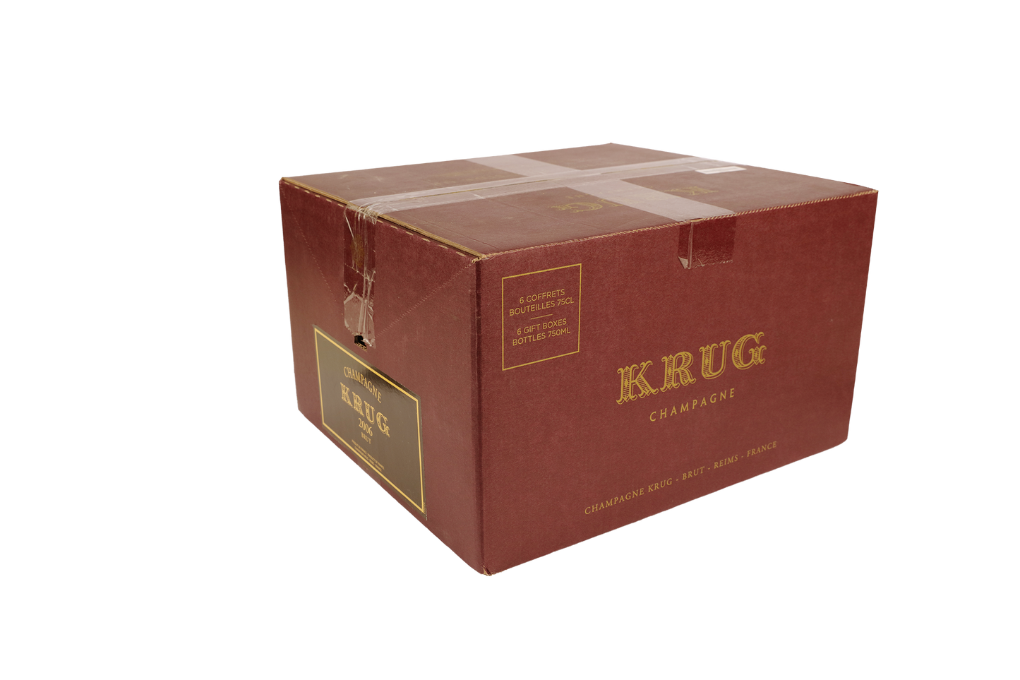 KRUG VINTAGE  BRUT WITH GIFT BOX 2006 750ml OC(6)
