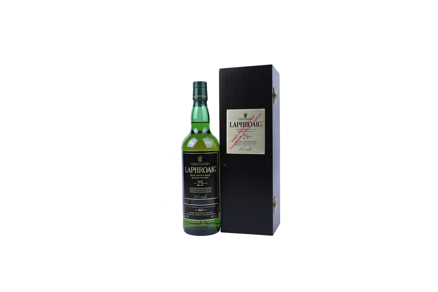 LAPHROAIG  25 YO, 2014 CASK STRENGTH EDITION, 45.1% ALC.  NV 700ml OC(1)