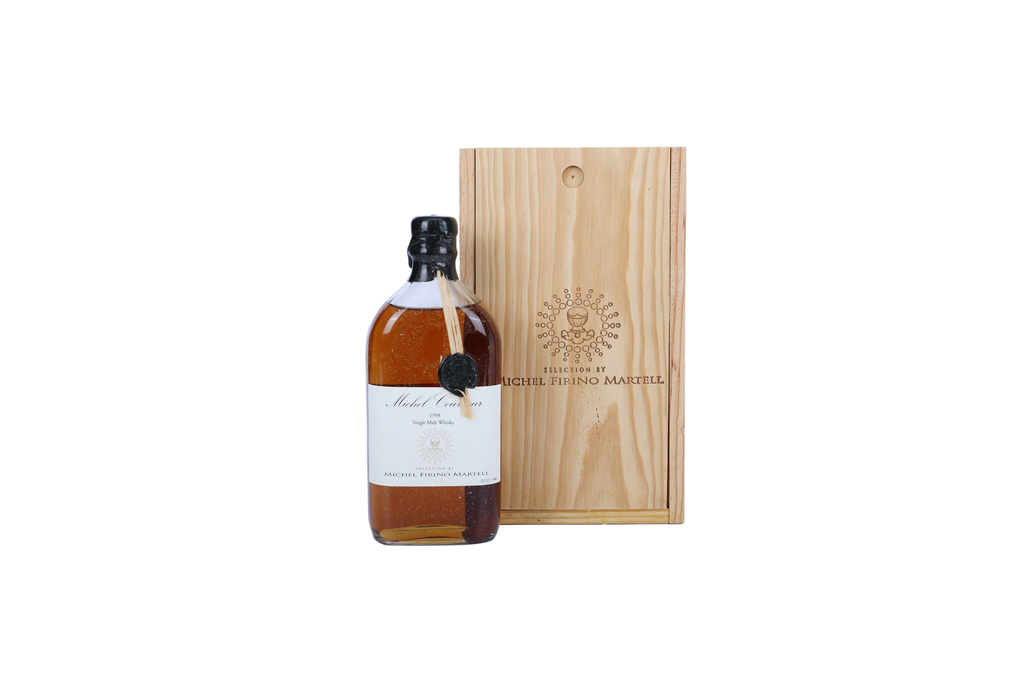 MICHEL COURVEUR  SINGLE CASK WHISKY 15 YO 1998 SELECTION BY MICHEL FIRINO MARTELL  1998 500ml LB(1)