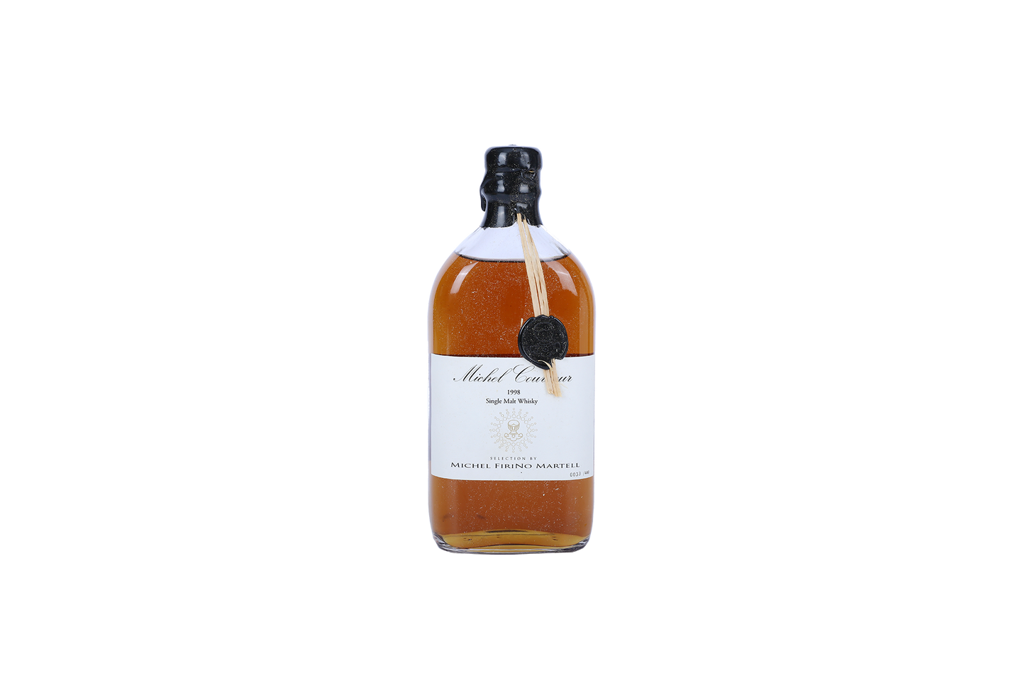 MICHEL COURVEUR  SINGLE CASK WHISKY 15 YO 1998 SELECTION BY MICHEL FIRINO MARTELL  1998 500ml LB(1)