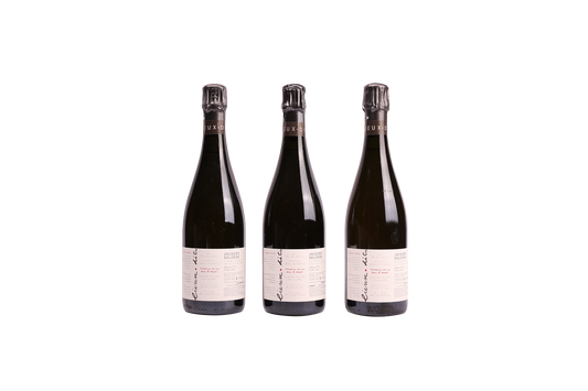 JACQUES SELOSSE LIEUX-DITS EXTRA BRUT MAREUIL SUR AY SOUS LE MONT, DISGORDE IN 2015 MAR 23th (1), 2017 JAN 30th (2)  NV 750ml LB(3)