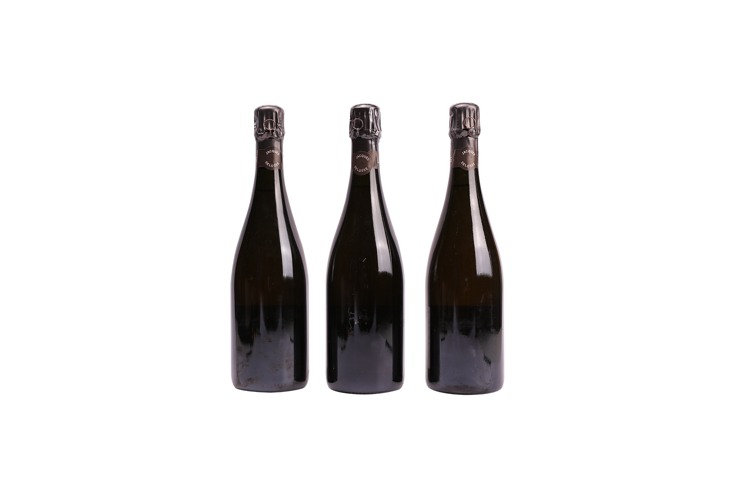 JACQUES SELOSSE LIEUX-DITS EXTRA BRUT MAREUIL SUR AY SOUS LE MONT, DISGORDE IN 2015 MAR 23th (1), 2017 JAN 30th (2)  NV 750ml LB(3)