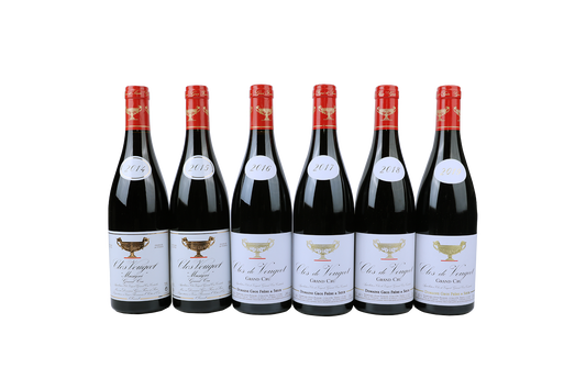 DOMAINE GROS FRERE ET SOEUR CLOS DE VOUGEOT GRAND CRU VERTICALCOLLECTION (2014-2019) MULTI-VINTAGE 750ml OC6