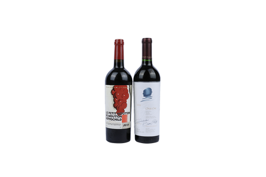 (MIXED LOT) BORDEAUX BLEND DUO OPUS ONE JP LABEL + LE PETIT MOUTON WL  2006 750ml LB2