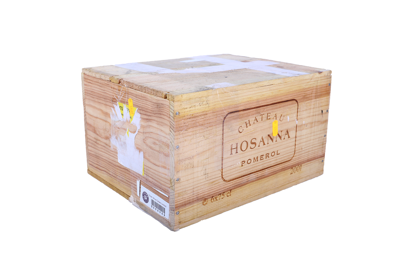 CHATEAU HOSANNA  2001 750ml OWC6